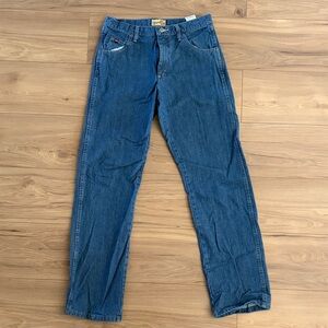 Wrangler Relaxed Fit Blue Jeans